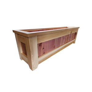 Wooden Raised Gardening Bed Cedar Planter Small Square Wholesale Solid Wood Wooden Planters Boxes For Plants