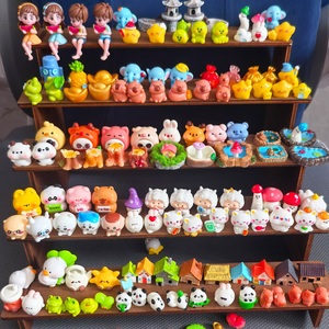 3D Jardín Decorativo Granja Animal Oveja Escultura Resina Caballo Vaca Cordero Conejo Cachorro Piglet Ganado pony Perro Pato Pollo Figuritas - Product Image 4