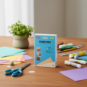 ILAN <b>Foam</b> <b>Pads</b> 120U 15x15x1mm Adhesive Craft Supplies - Product Image 2