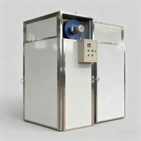 BAOYANG Droogoven Voedseldehydrator RVS Multi-verwarming PLC-besturing Fruit Groente Dehydratatie Energiebesparend