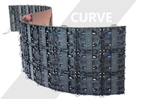 Extérieur SMD GOB p3.91 terrain de basket led module écran affichage prix et éclairage 3d panneau publicitaire led écran numérique