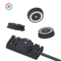 Câble magnétique personnalisé à 2 broches, charge haute puissance 10A, connecteur magnétique mâle-femelle
