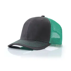 China Supplier Wholesale Price, Cheap Custom Leather Patch Trucker Hat Low Moq Snapback Baseball Cap/