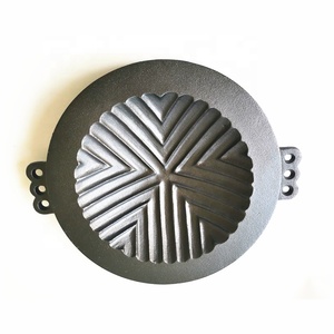 Mongolische Gusseisen-Grillkuppel Backform - Product Image 5