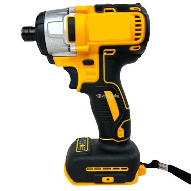 Industrial Grade Brushless Screwdriver Cordless Automatically Drill 20V Battery Electric 205N. M Wireless Impact