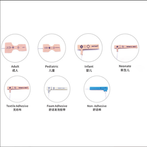 一次性新生儿血氧饱和度传感器 <span class=keywords><strong>7</strong></span> 针接头，兼容 D25 N25 婴儿用单次使用脉搏血氧计探头 - Product Image 3