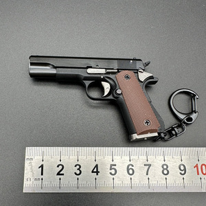 Mô Hình 1:3 1911 Colt Súng Keychain Phóng Vỏ Tháo Gỡ Hợp Kim Thân Thiện Với Môi Tùy Chỉnh Thiết Kế Đồ Chơi Hiển Thị Không Cho Chụp - Product Image 3
