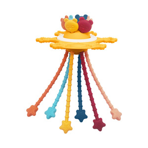 Montessori <strong>Silicone</strong> <strong>Pull</strong> String Sensory <strong>Toy</strong> for 6M+ Babies Teething <strong>Toys</strong>,Toddler Fidget <strong>Toys</strong> Birthday Gift for Infant Toddlers - Product Image 4
