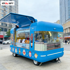 Carrito de Comida Rápida de Acero Inoxidable Cuadrado y Redondeado, Impermeable, con Sistema de Sellado Personalizado, Equipo de Cocina Móvil para Hot Dogs y Papas Fritas - Product Image 3