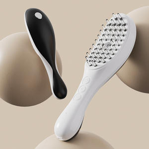 Masseur de tête méridien à lumière rouge ionique Guide liquide de peigne anti-perte de cheveux électrique pour le soin des cheveux Produit multi-<span class=keywords><strong>styler</strong></span> - Product Image 6