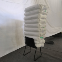 Chaise en plastique portable directe d'usine différentes couleurs chaise de salle de sport durable pour cantine scolaire appartement moderne