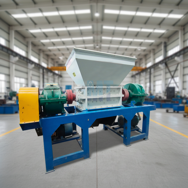 Dual Shaft Motor Shredder High Power