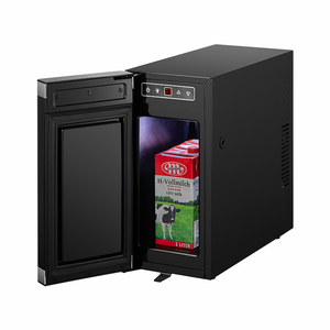 BTB BX Series Milk Keeper Icebox Refrigerator Beverage Cooler Countertop <strong>Fridge</strong> Mini bar Home Kitchen Family Compact - Product Image 2
