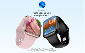 Reloj Inteligente 11 Pro Mini Ultrafino, Pantalla AMOLED de Moda con IA, IP68, Monitoreo de Salud, Seguimiento de Múltiples Deportes, Carga Magnética - Product Image 2