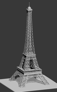 Modern Customized <strong>Eifel</strong> <strong>Tower</strong> Stainless Steel Statue - Product Image 4