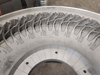 Fabrication de moules pour pneus de moto