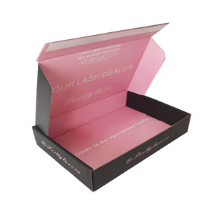 Caja de envío de tira de rasgado adhesiva personalizable Fuerza de cremallera corrugada Ofertas de fábrica Pedido por correo Logotipo de la marca Cajas de papel - Product Image 2