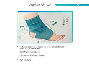 Perban es bungkus dingin dingin Logo kustom dengan perban dingin cair - Product Image 5
