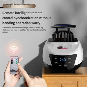 Sèche-linge électrique portable avec télécommande automatique 2800W pour couettes, chaussures, vêtements, petite résidence, usage extérieur - Product Image 2