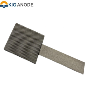 Maglia per utensili per placcatura di gioielli con anodo in titanio placcato in maglia - Product Image 2
