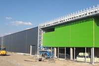 Edificio de Almacén con Estructura de Acero de Alta Resistencia |   Nave de Almacenamiento Industrial |   Taller Prefabricado para Uso Industrial