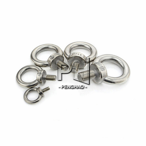 M5 M6 M8 M10 M12 M14 DIN580 304 Thép Không Gỉ Marine Nâng Mắt Ốc Vít Vòng Lỗ Cho Cáp Dây Mắt Bolt - Product Image 1