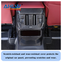 Convient pour BMW X3 2025 2026, panneau de ventilation en fibre de carbone, garniture décorative pour siège arrière, garnitures de revêtement intérieur de voiture en carbone