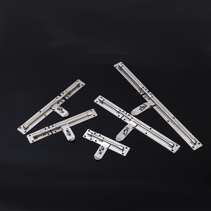 Stainless Steel Extended Door <b>Latch</b> Polished Surface Heavy-duty Pins Traditional Design <b>Padlockable</b> Mounting - Product Image 3