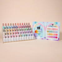Vente en gros directe usine UNIGEL Série Candy Vernis Gel Longue Durée Gel UV Usage Professionnel Échantillon Gratuit Marque Privée OEM ODM Personnalisé