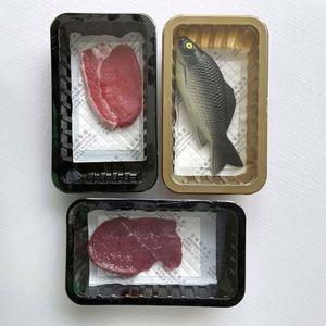 Almohadillas Absorbentes Desechables Ecológicas de Grado Alimenticio para Empacar Carne, para Uso Doméstico y en Supermercados, Colores Blanco/Negro - Product Image 5