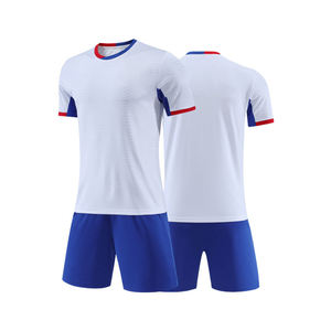 Maillot de football d'équipe personnalisé avec logo OEM d'usine, sublimation de qualité supérieure, unisexe, 100% polyester, respirant, séchage rapide, été - Product Image 6