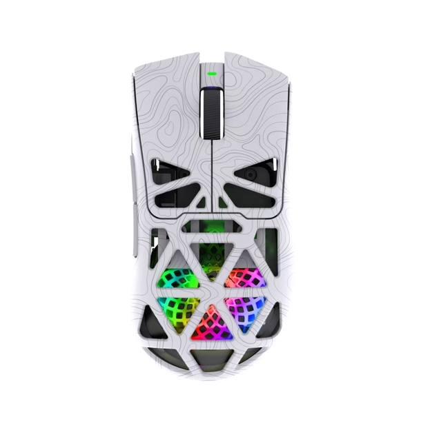 G101 Wireless RGB Office Gaming Mouse 4-Mode 12000dpi 1000hz 2.4GHz BT Light Weight Laser Tracking Custom PC Accessories Gift