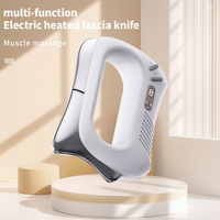 Stimulateur Musculaire Électrique Personnalisé à Microcourant pour Soulagement de la Douleur et Relaxation, Outil de Massage Gua Sha pour le Scraping Fascial