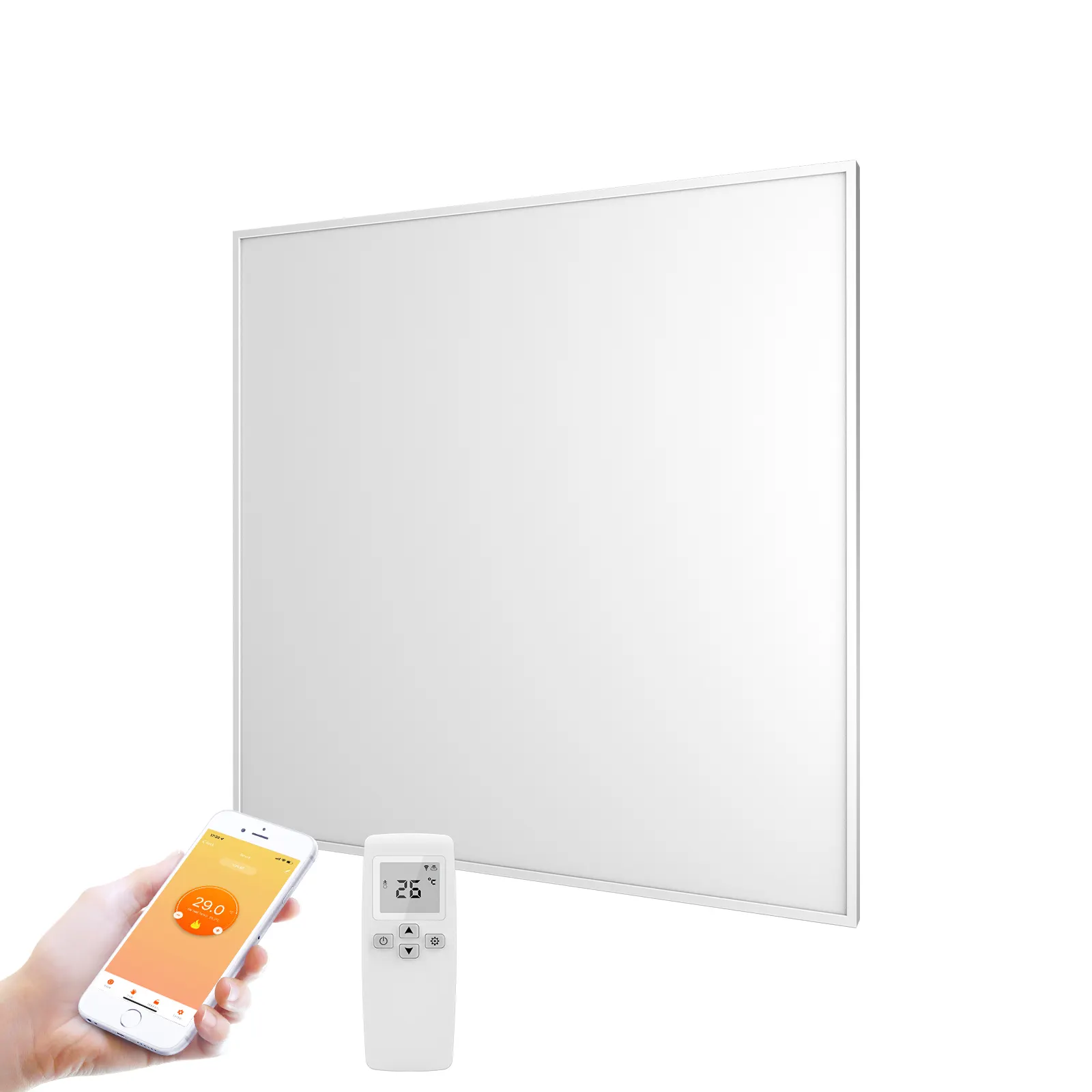 New Type Far Infrared Carbon Crystal Heating Panel with / without WIFI Remote control, infrared heater for warming
