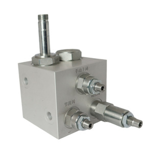 Bloc de vannes hydrauliques à double niveau en acier inoxydable, vanne de contrôle de pression marche/arrêt pour systèmes hydrauliques - Product Image 2