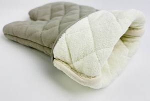 Yulan CR403 Gant de four de <span class=keywords><strong>haute</strong></span> qualité Doublure chaude en éponge <span class=keywords><strong>Mitaine</strong></span> résistante à la chaleur - Product Image 2