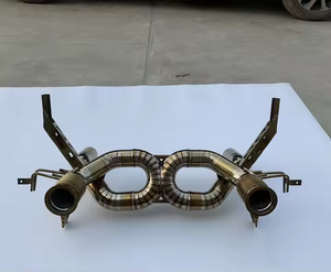 Pour Lamborghini <span class=keywords><strong>Aventador</strong></span> Performance système d'échappement pour Lamborghini EVO 5.2l <span class=keywords><strong>V8</strong></span> alliage de titane pour Cat Back modèle <span class=keywords><strong>Aventador</strong></span> - Product Image 5