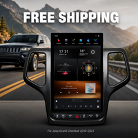 Für Jeep Grand Cherokee 2014-2021 12,95 Zoll Radio-DVD-Player Bildschirm Snapdragon665 Smart Upgrade Mit Rückfahrkamera WLAN