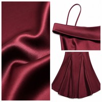 Robe de soirée sirène épaules dénudées pour femme, en satin drapé, coupe queue de poisson, 200 GSM, 100 % polyester, douce et élégante, bordeaux, toutes saisons, pour fêtes, tailles S-5X