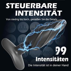 Plug Anal Eléctrico con Control Remoto al por Mayor - 12 Modos, 99 Niveles de Intensidad, Juguete de Estimulación Eléctrica <span class=keywords><strong>para</strong></span> Próstata, Set de Plugs <span class=keywords><strong>Anales</strong></span>, Regalo BDSM - Product Image 3