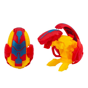 Dinosaure Figurines Party Favor Préscolaire Déformation Dinosaure Robot Transformant Jouets 2 <span class=keywords><strong>en</strong></span> 1 Transformé <span class=keywords><strong>Oeufs</strong></span> De Dinosaure - Product Image 6