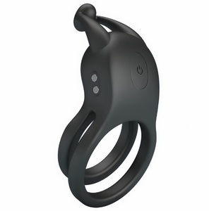 Anillo Vibrador de Silicona Médica a Prueba de Agua, 10 Velocidades de Vibración, Recargable, Juguete Sexual para Parejas - Product Image 5