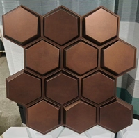 Revêtement mural 3D de haute qualité, textures 3D, extérieur et intérieur, décoration, panneau mural en PVC 3D, imperméable, 50*50 cm
