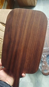 Vendita calda noce, Sapele, <span class=keywords><strong>Sabri</strong></span>, faggio cucina spessa WoodLarge piatto di bistecca piatto di legno vassoio di legno tagliere con manico - Product Image 3