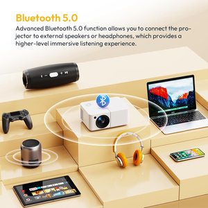 2025 Cheap Smart <b>LED</b> Portable Mini Home <b>Projector</b> With Android 13 WiFi/BT 5.0 720P for Sale H69 Home <b>Projectors</b> for Sale - Product Image 6