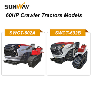 Mini-bulldozer agricole sur chenilles en caoutchouc de 60 CV avec <span class=keywords><strong>Buildozer</strong></span> / Bulldozer - Product Image 3