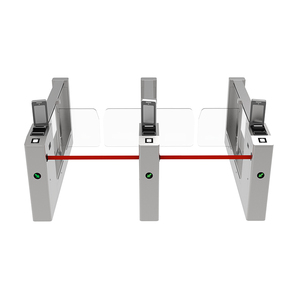 Hcw Tự động kiểm soát truy cập cửa quay cho trạm sân bay tích hợp Nhận dạng khuôn mặt & Đầu đọc mã QR hộ chiếu - Product Image 1