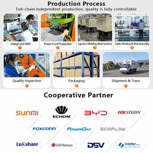 أفضل خيار: بكرة كابل كهربائي معدنية فرنسية 40م 50م مع 4 مخارج مضادة للالتواء للتخييم - Product Image 6