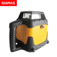 Niveau laser rotatif SIAMAS 500m avec affichage numérique LCD laser rotatif rouge à 360 degrés avec double pente