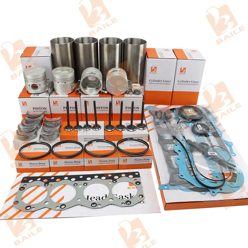 C240 Motor Revisie Kit Met Pakking Kit Motorkleppen Lagers Set Voor C240 Isuzu Motor